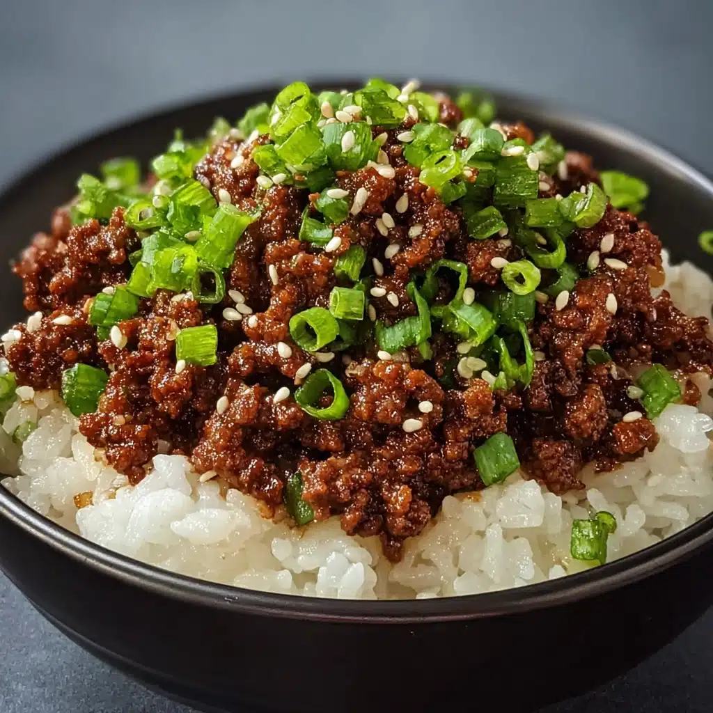 Korean Ground Beef Bowl (25-Minutes) Recipe - Recipe Image
