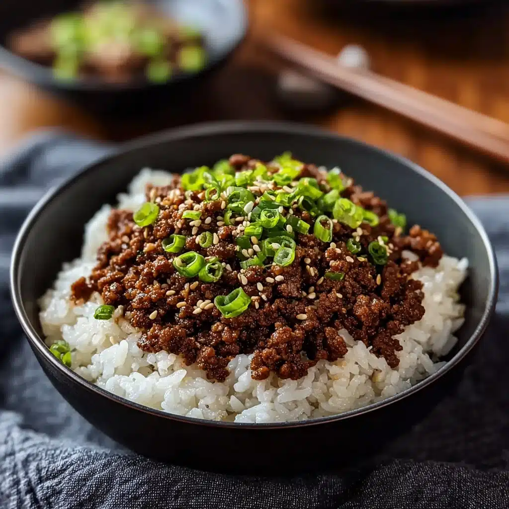 Korean Ground Beef Bowl (25-Minutes) Recipe - Recipe Image