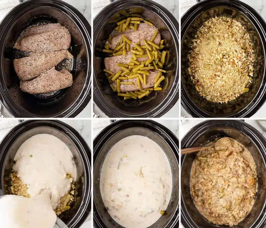 Crockpot Chicken & Stuffing Recipe - Recipe Image