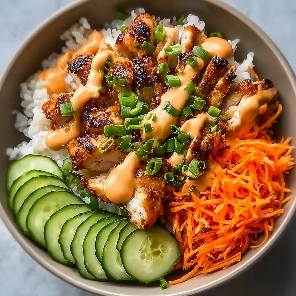 Bang Bang Chicken Bowl: Irresistibly Delicious Recipe! Recipe - Recipe Image
