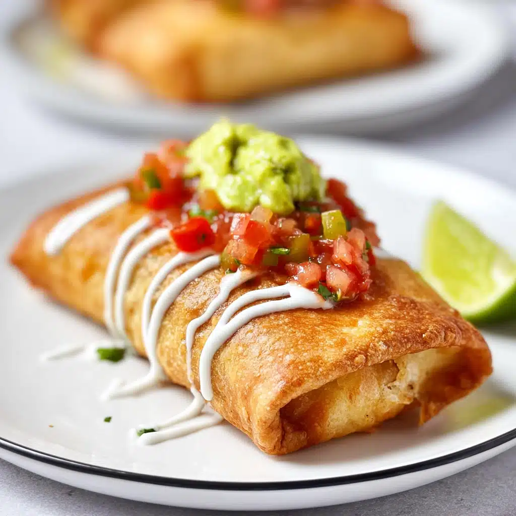 Chicken Chimichangas Recipe - Recipe Image