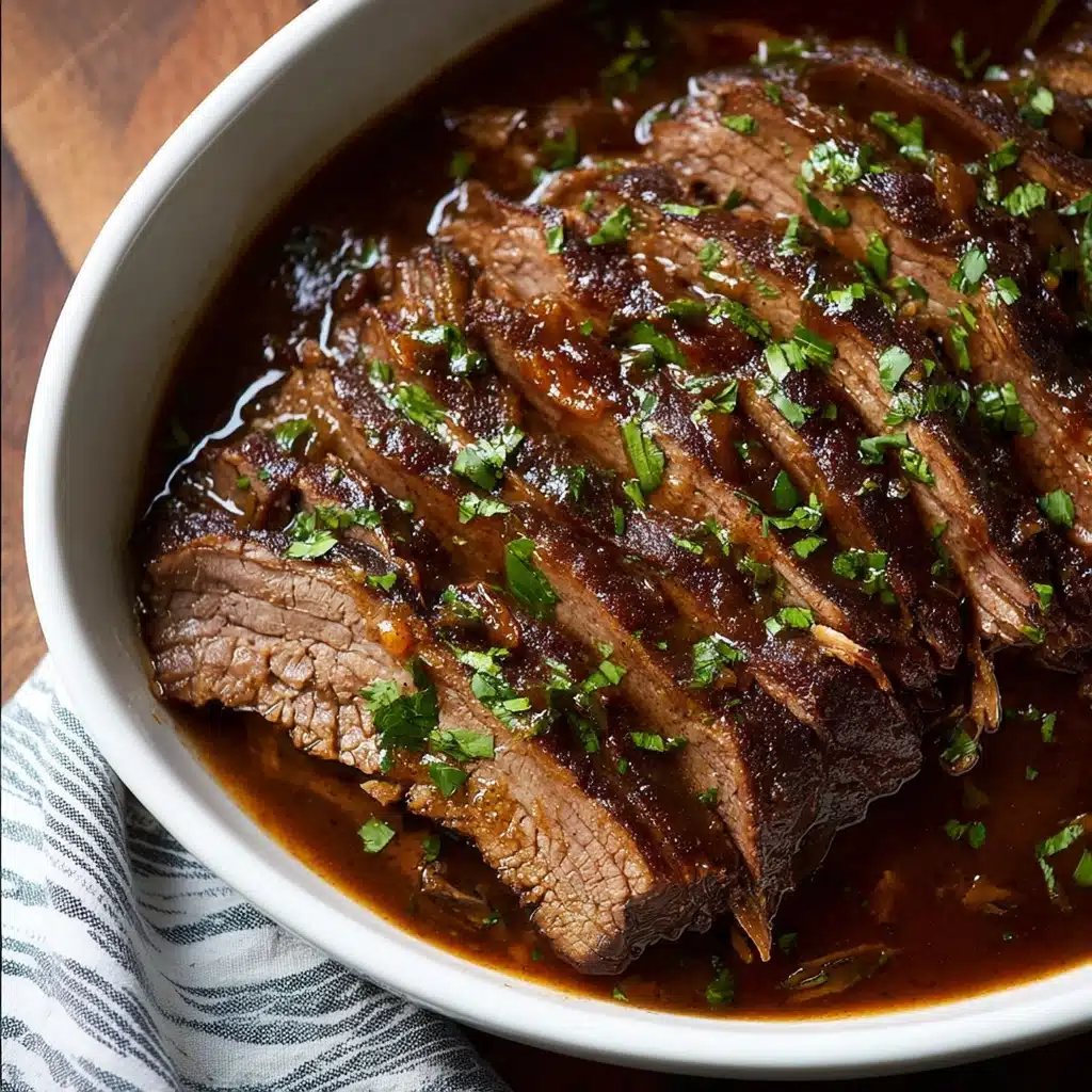 Slow Cooker Beef Brisket Recipe