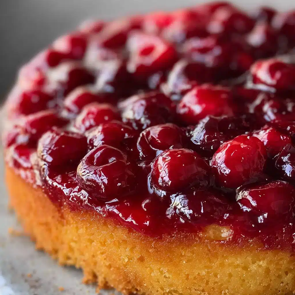 Cherry Upside-Down Cake Recipe - Recipe Image