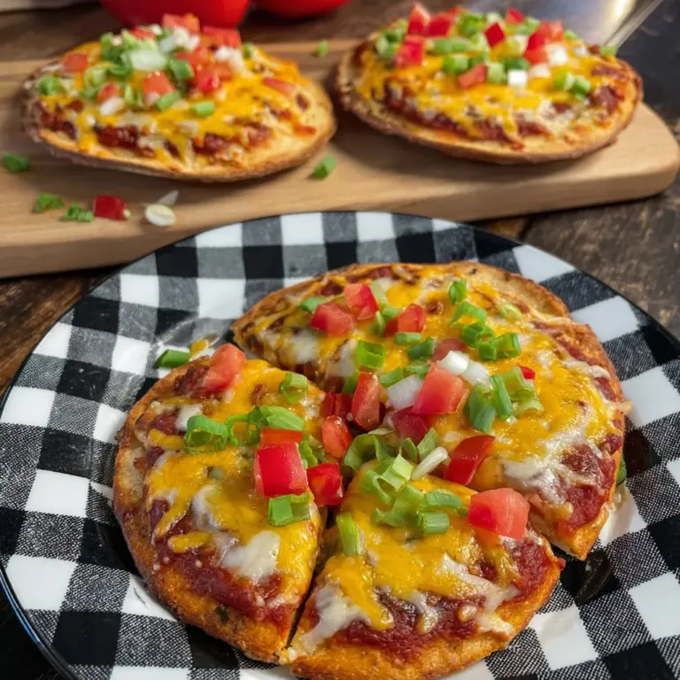 Easy Mexican Pizzas Recipe