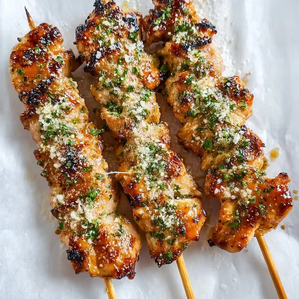Ranch Garlic Parmesan Chicken SkewersIngredients Recipe