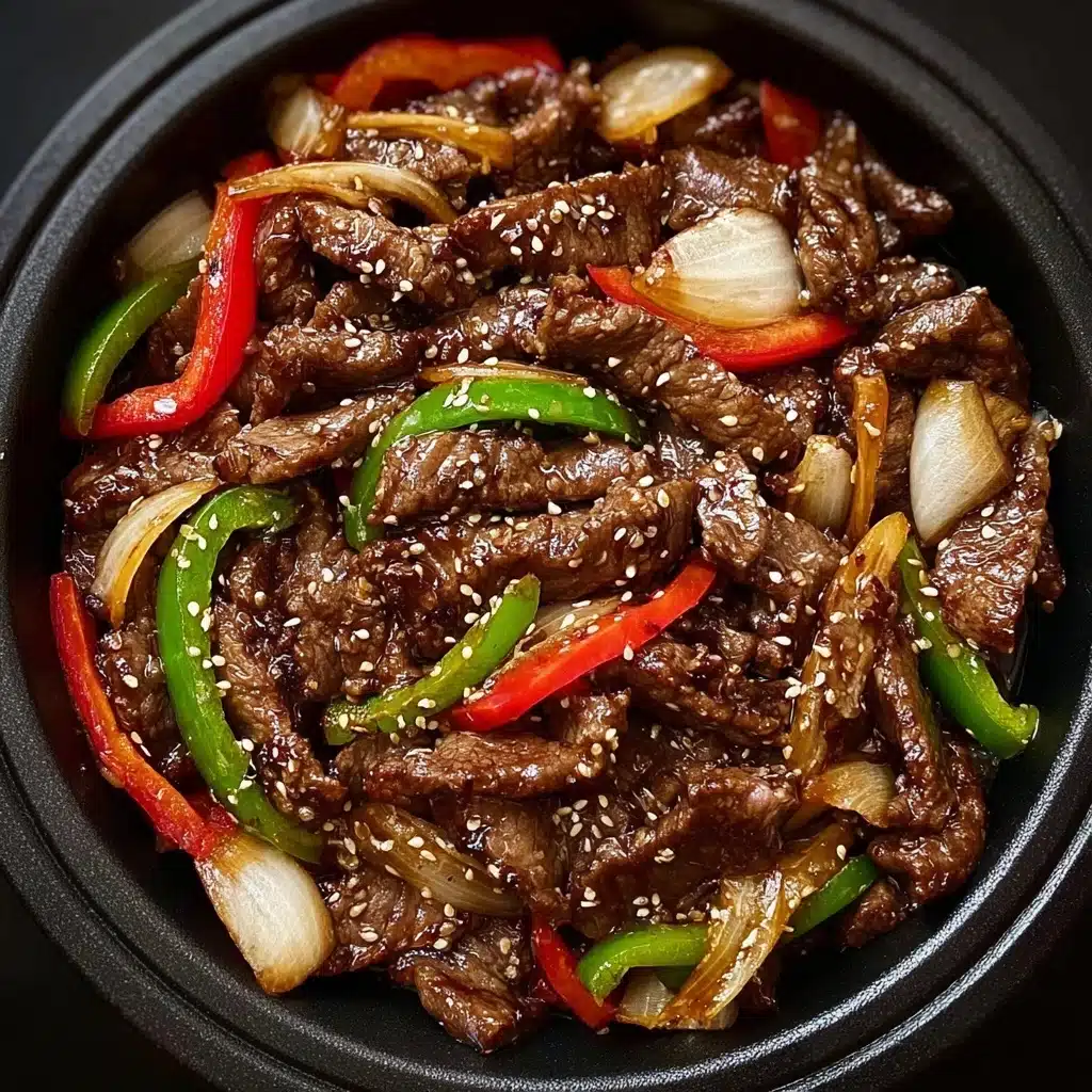 Tender and Flavorful Chinese Pepper Steak RecipeIngredients Recipe - Recipe Image