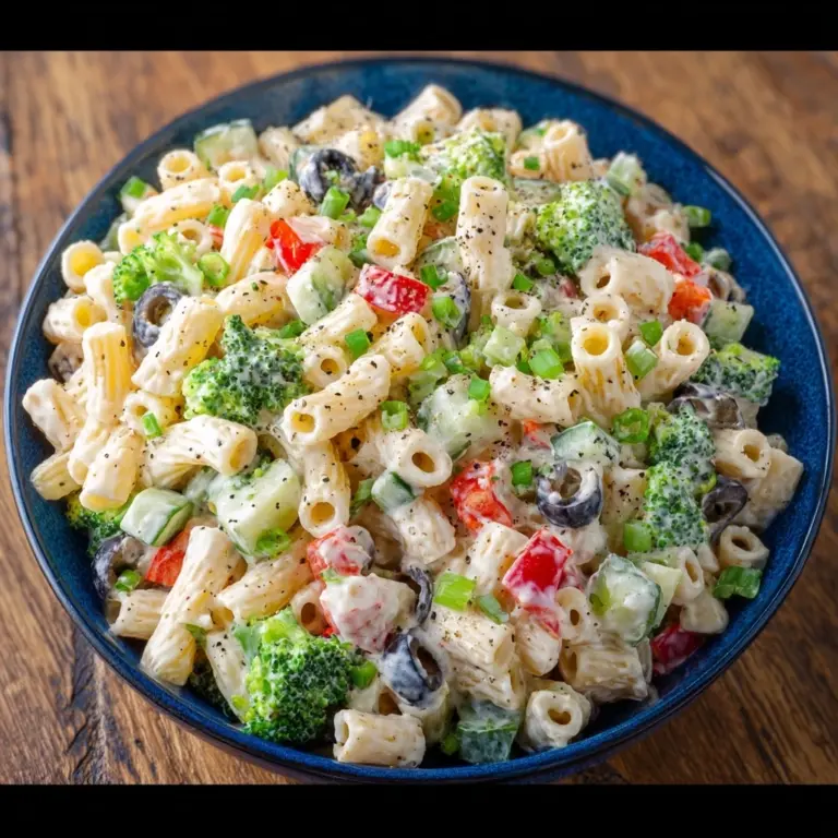 Creamy Summer Pasta SaladIngredients Recipe