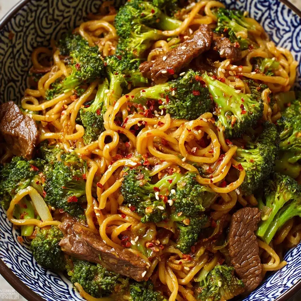 Beef and Broccoli Ramen Stir Fry Recipe - Recipe Image