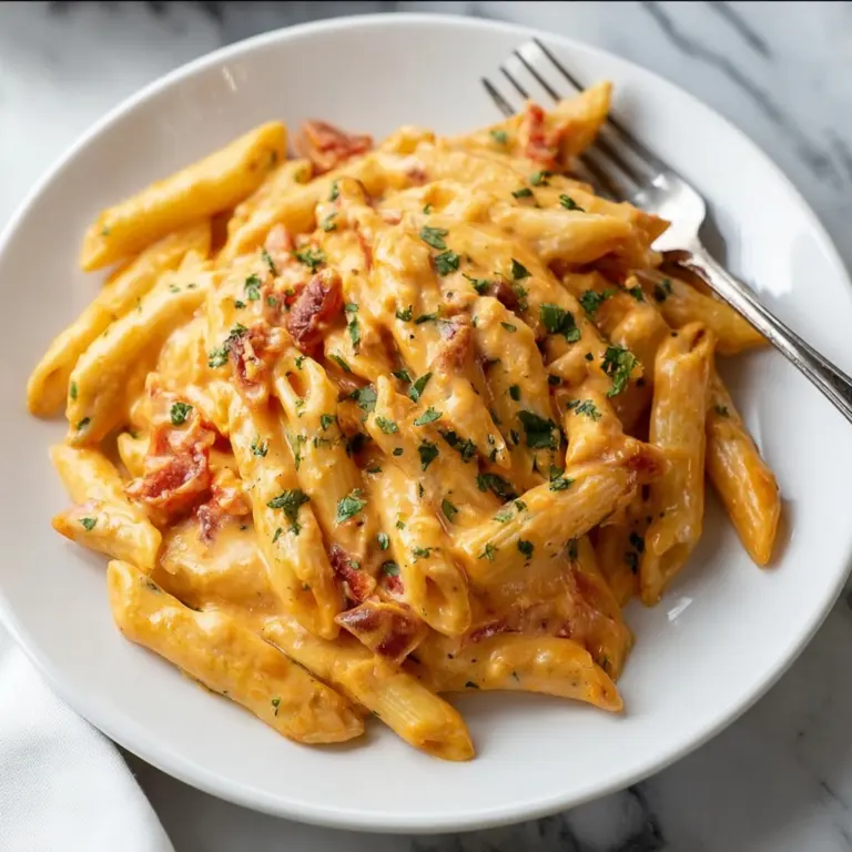 Buffalo Chicken Pasta – One Pot! Recipe