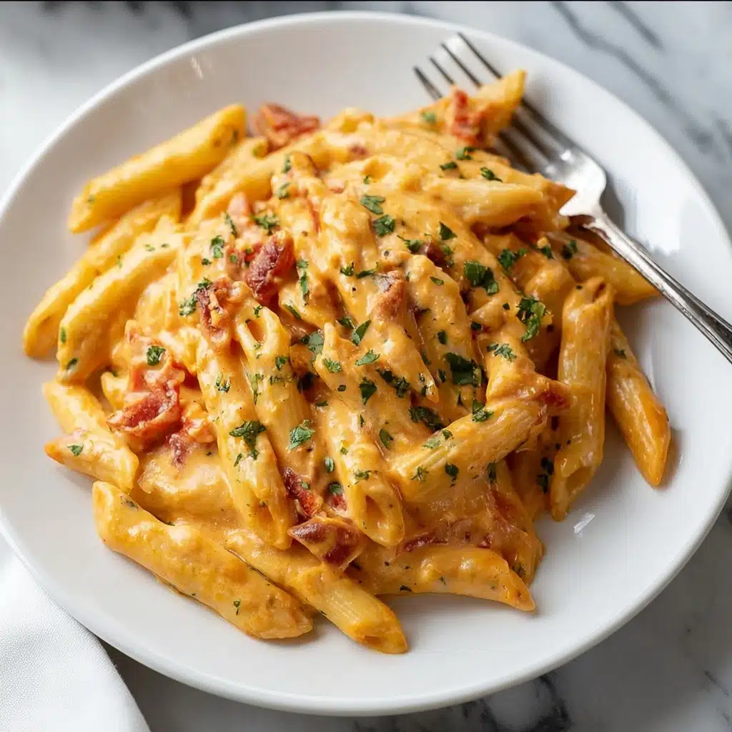 Buffalo Chicken Pasta – One Pot! Recipe