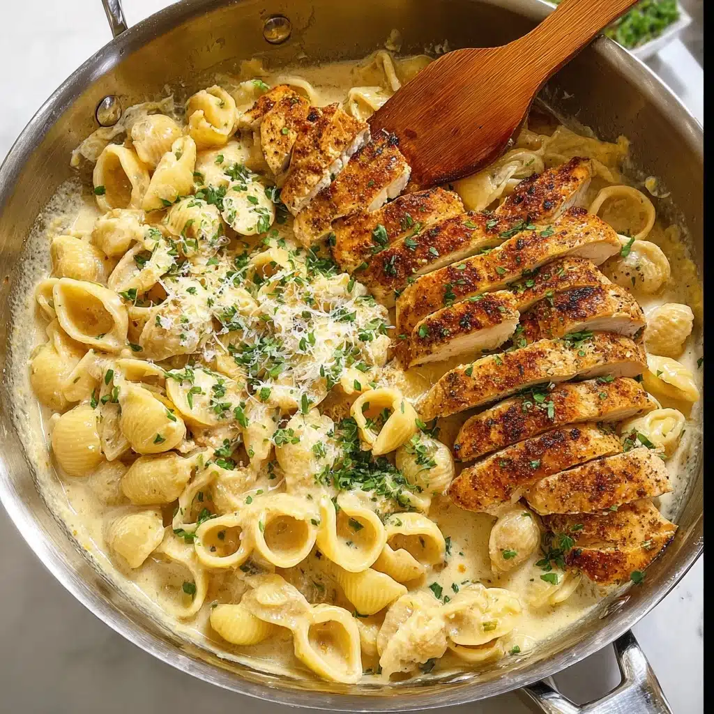 Creamy Chicken Pasta Recipe - Recipe Image