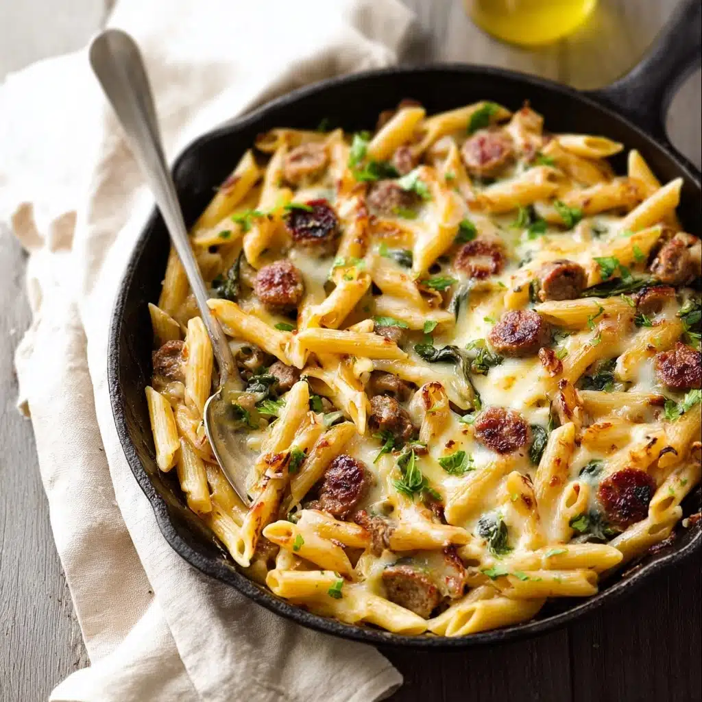Chicken Sausage and Pasta Skillet Recipe - Recipe Image