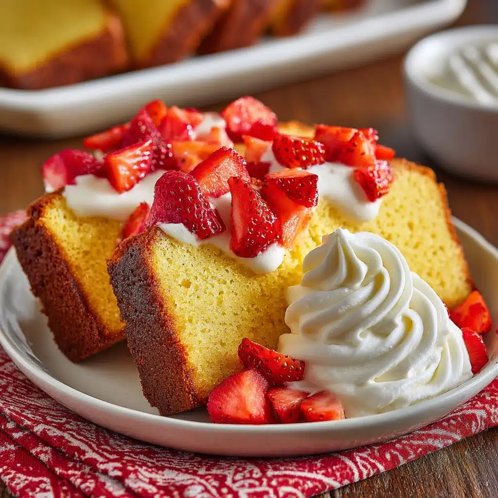 Vanilla Almond Pound Cake Recipe - Recipe Image