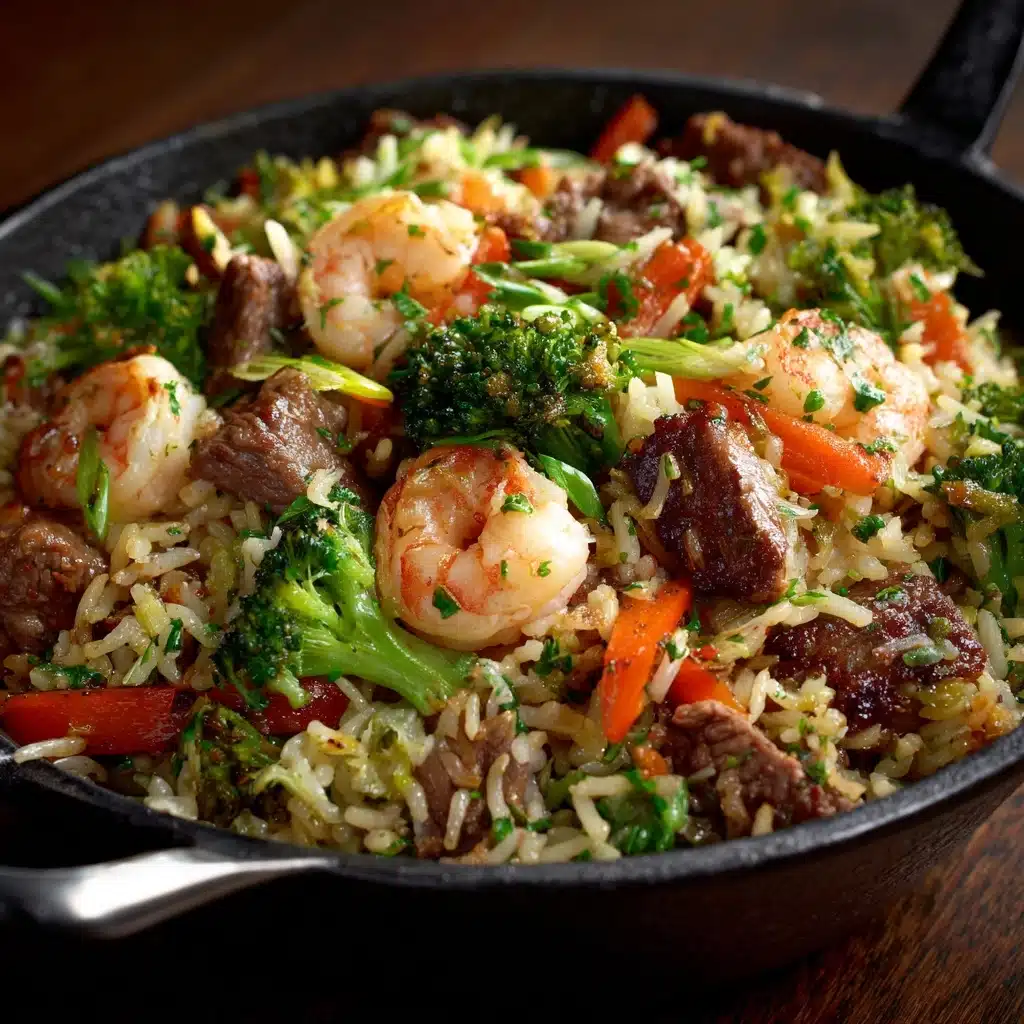 STEAK AND SHRIMP STIR FRY Recipe - Recipe Image