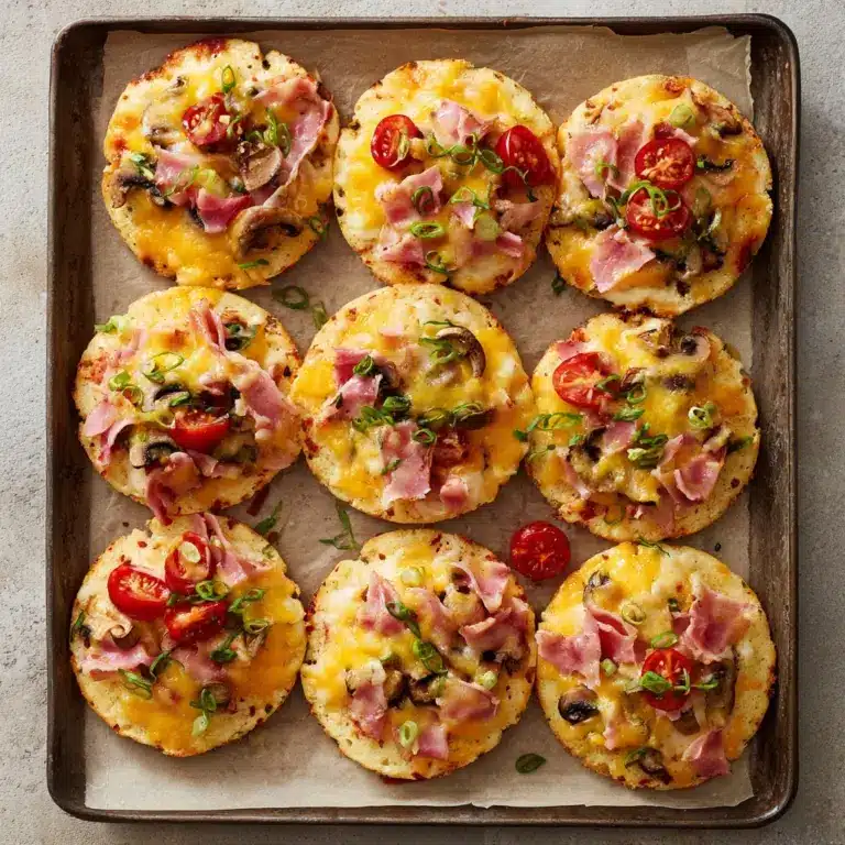 English Muffin Breakfast Pizzas Recipe