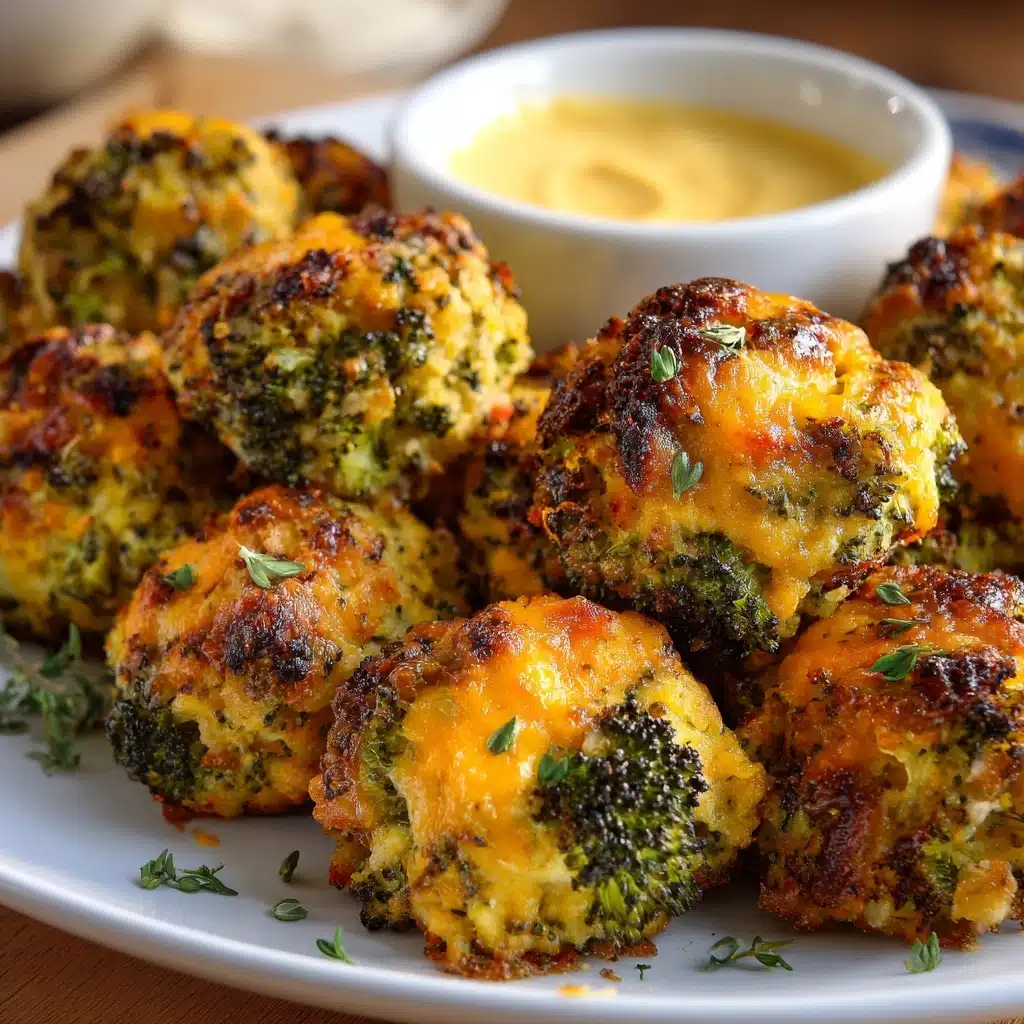 Baked Broccoli Cheese Balls Recipe - Recipe Image