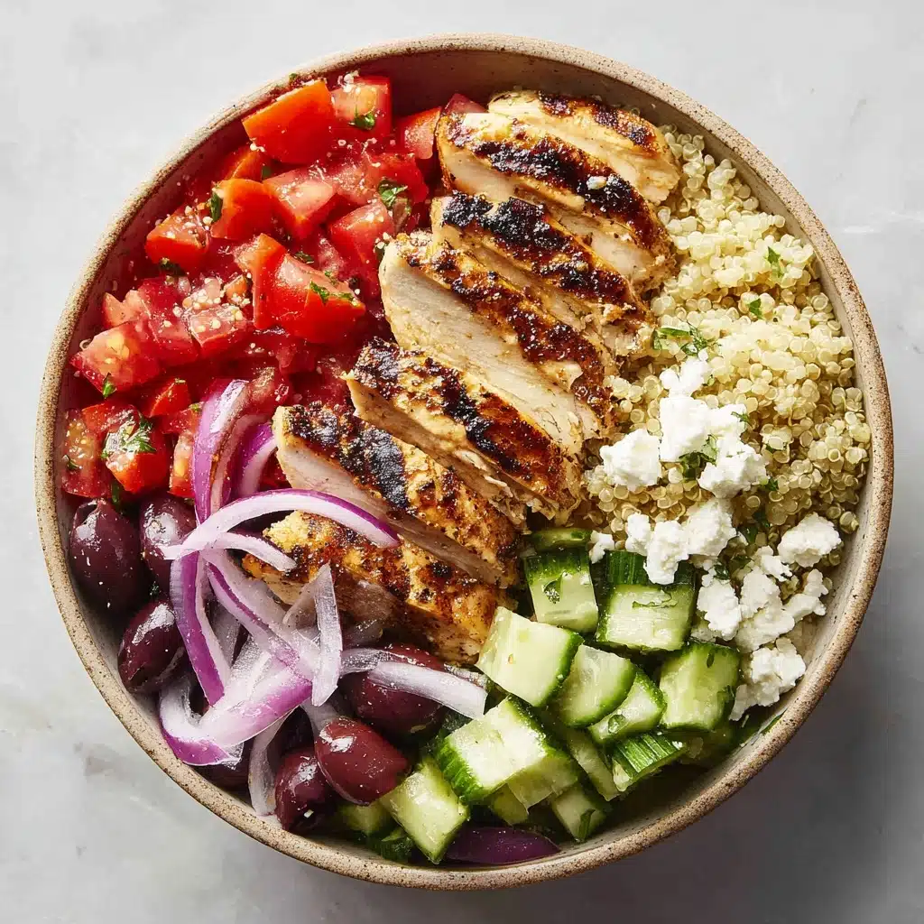 Greek Chicken Bowl Recipe - Recipe Image