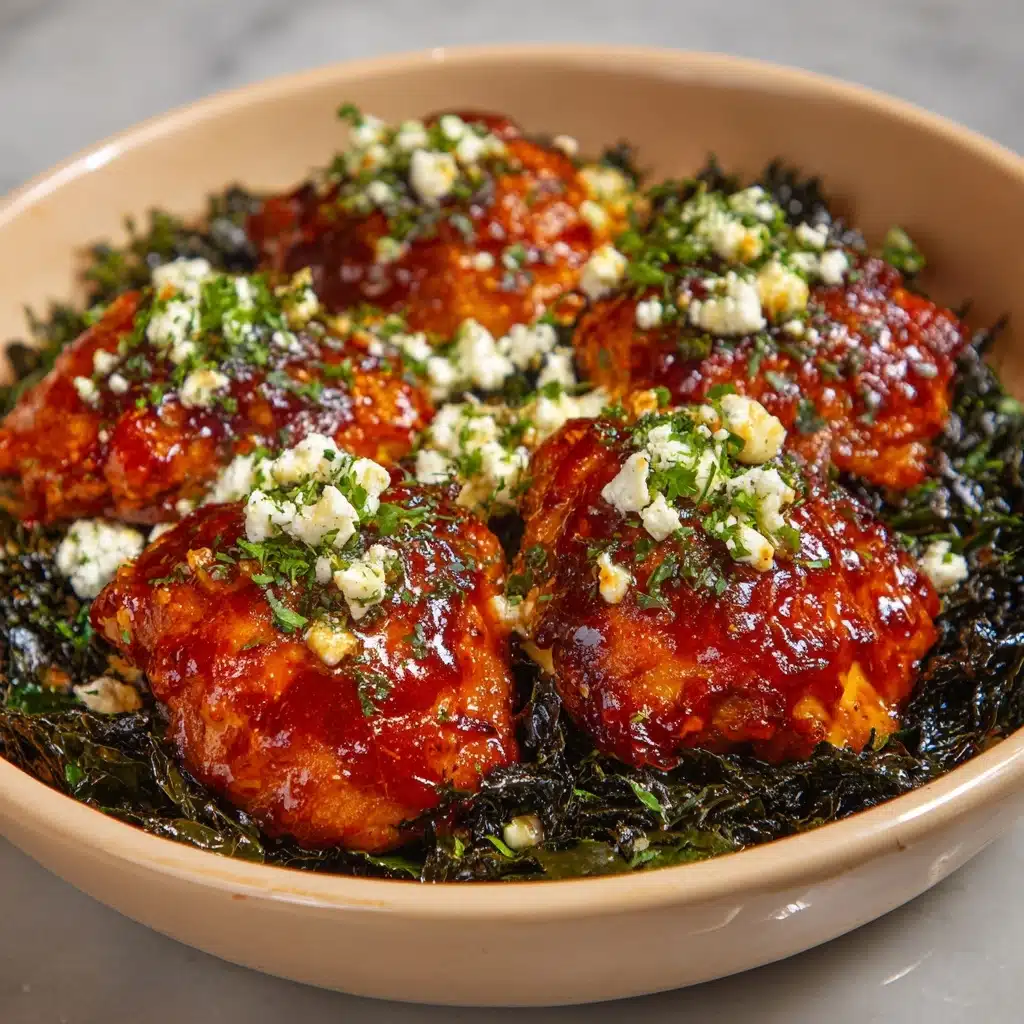 Hot Honey Feta Chicken Recipe - Recipe Image