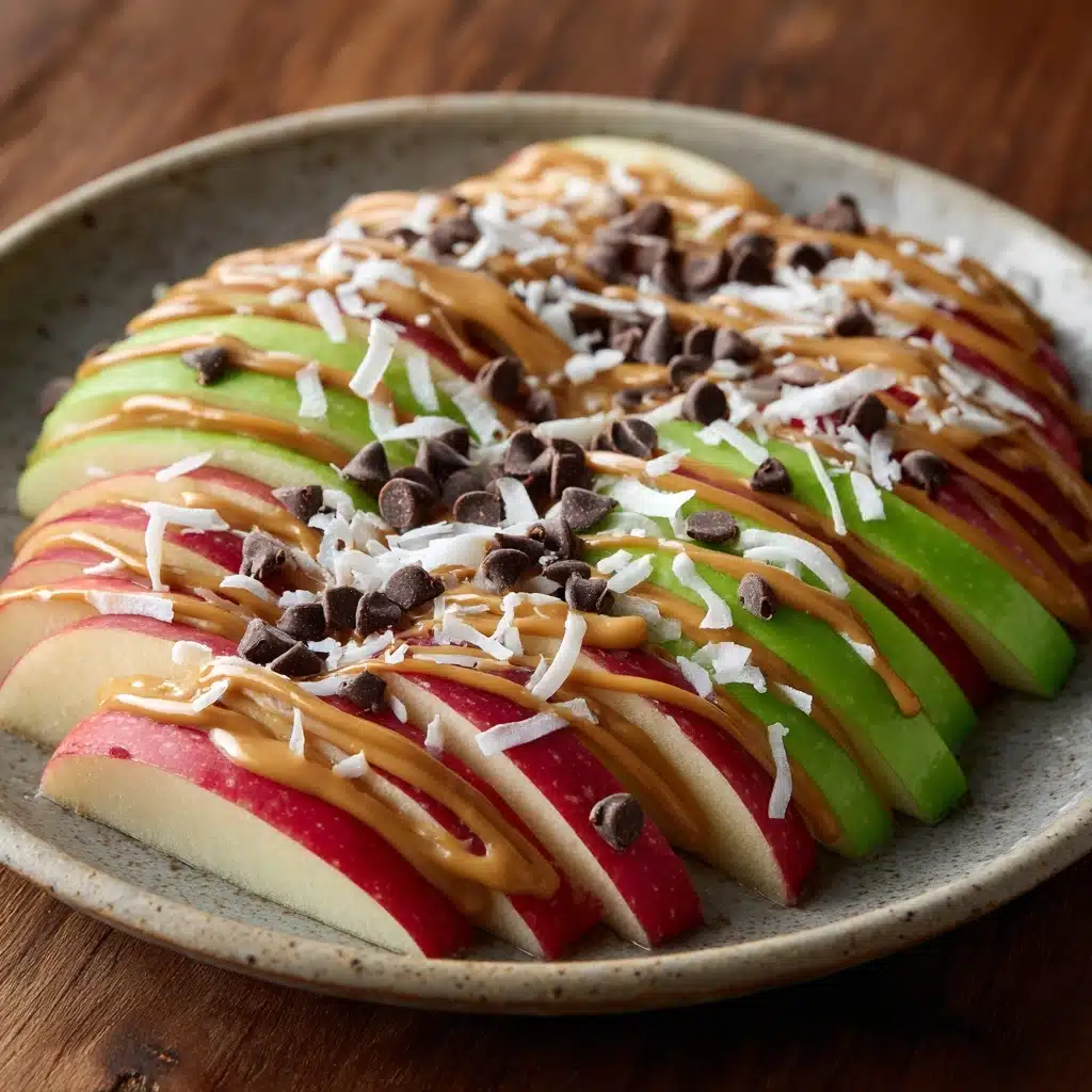 HEALTHY APPLE NACHOS (5-MINUTE) Recipe - Recipe Image