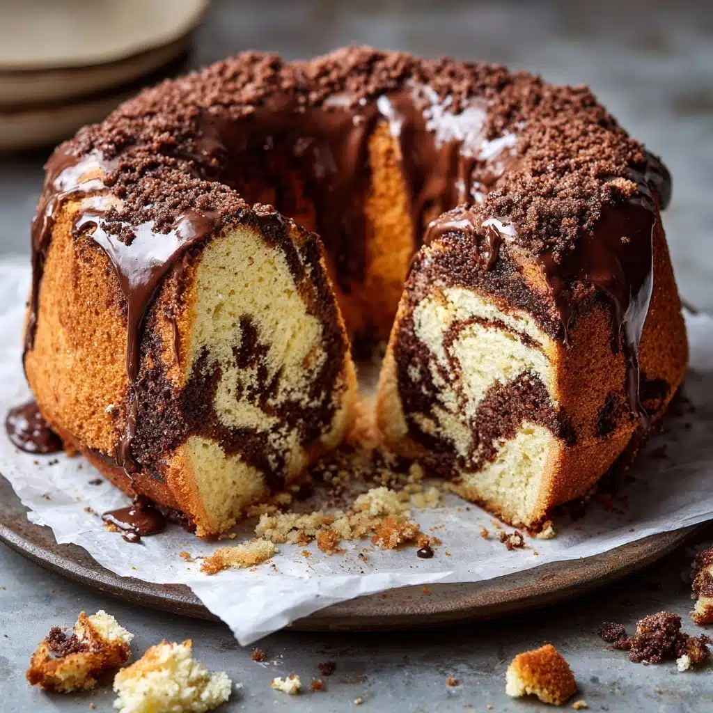 Marble Cake Perfection: Easy Swirled Delight Recipe - Recipe Image