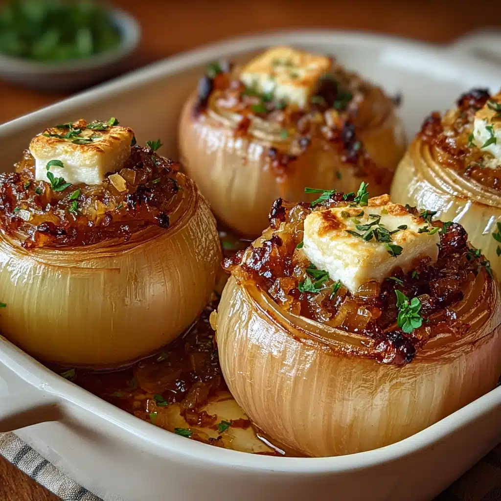 Greek Stuffed Onions Recipe