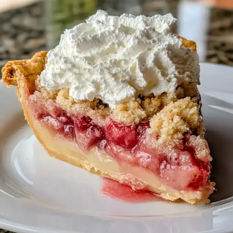Strawberry Rhubarb Pie Recipe