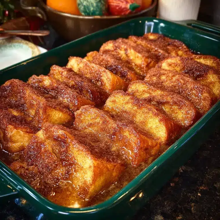 Overnight French Toast Casserole Recipe