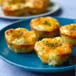 Cheesy Leftover Mashed Potato Muffins Recipe