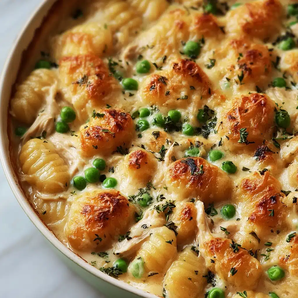One Pot Gnocchi Chicken Pot Pie Recipe - Recipe Image