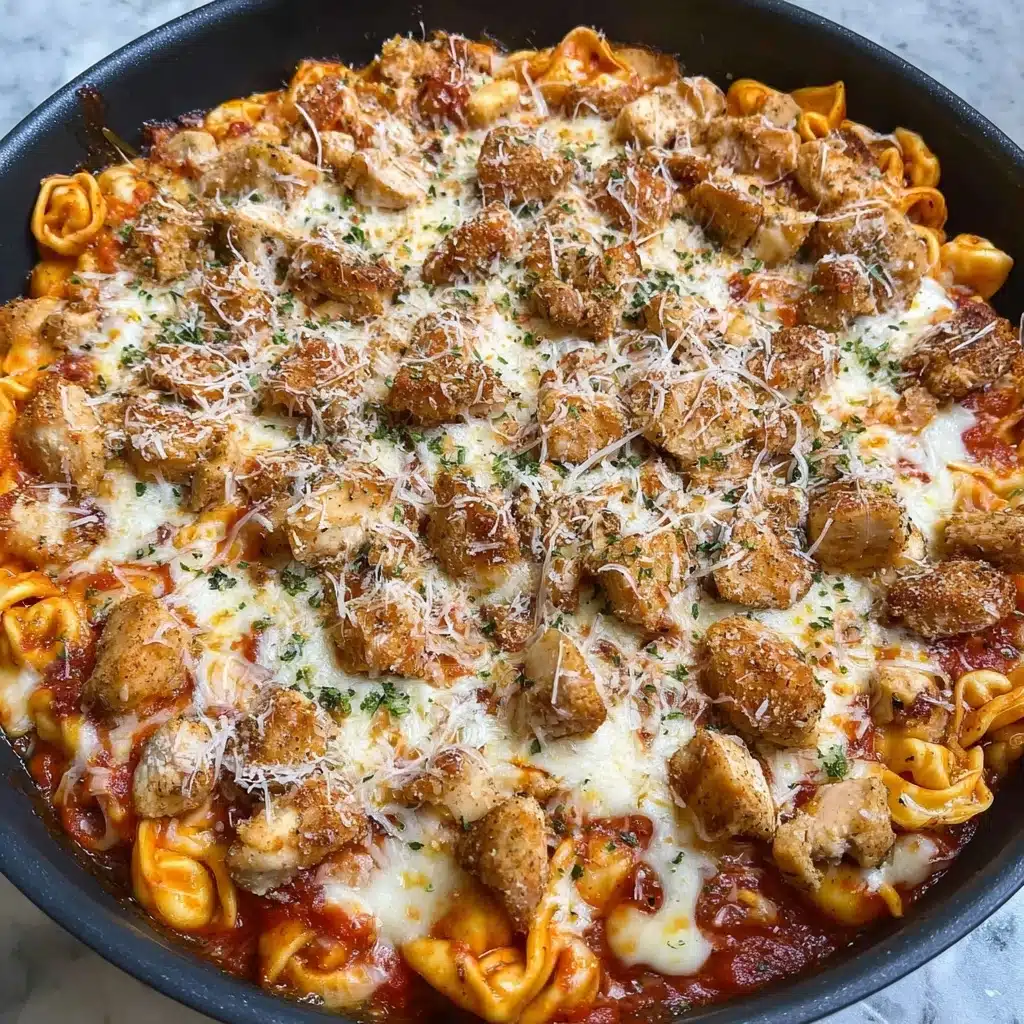 Garlic Parmesan Chicken Tortellini Recipe - Recipe Image