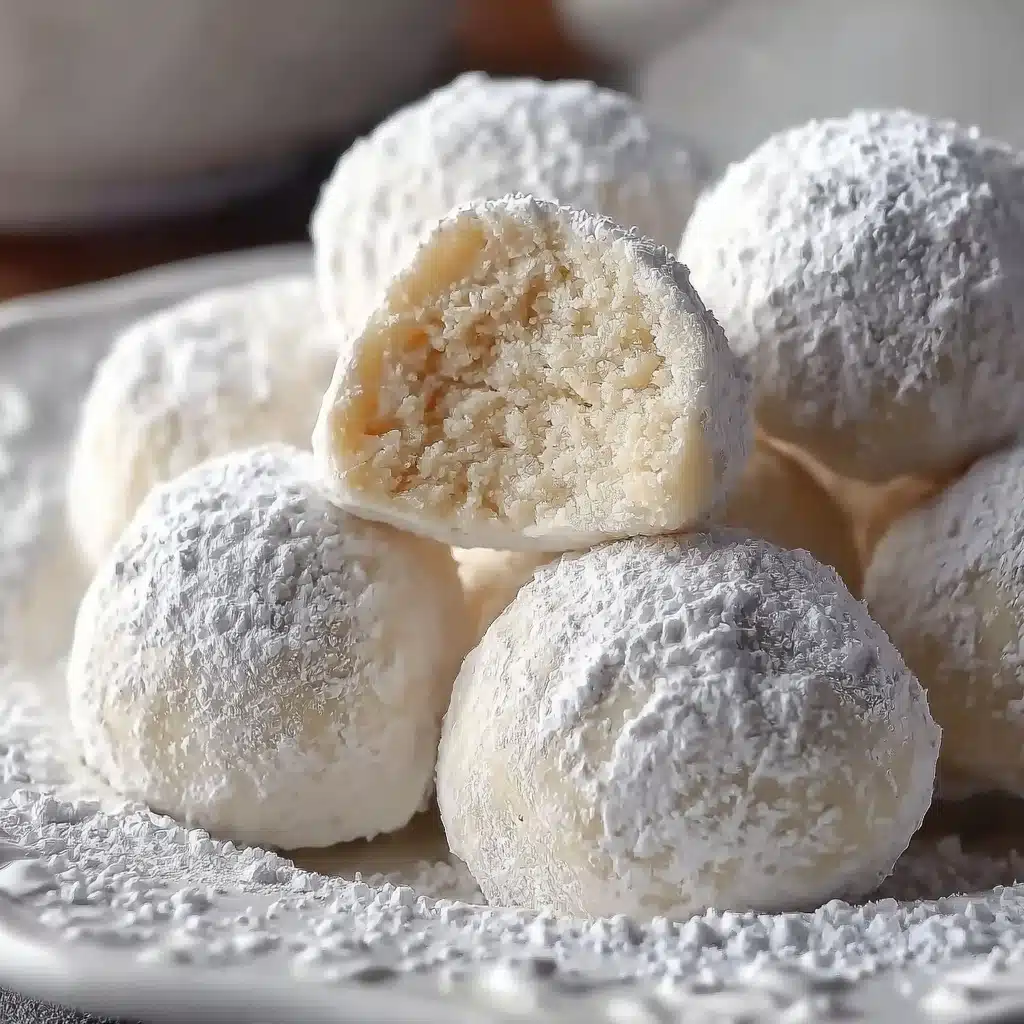 Sweetened Condensed Milk Snowball Cookies Recipe