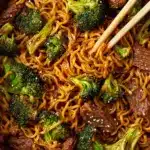 Beef and Broccoli Ramen Stir Fry Recipe