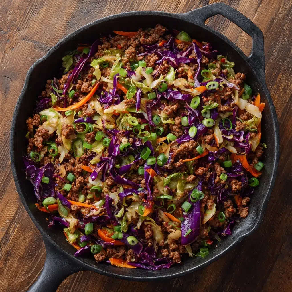 Low-Carb Easy To Make Egg Roll In A Bowl Recipe - Recipe Image
