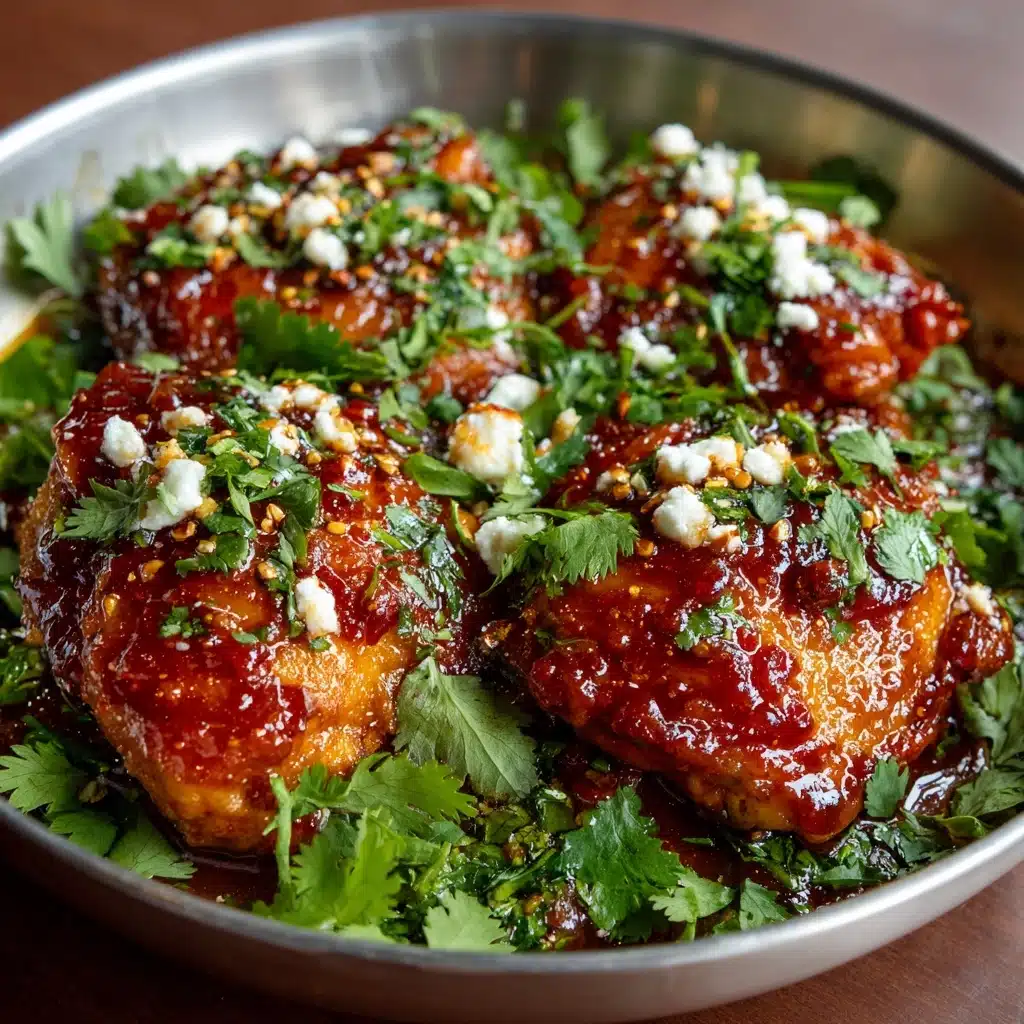 Hot Honey Feta Chicken Recipe - Recipe Image
