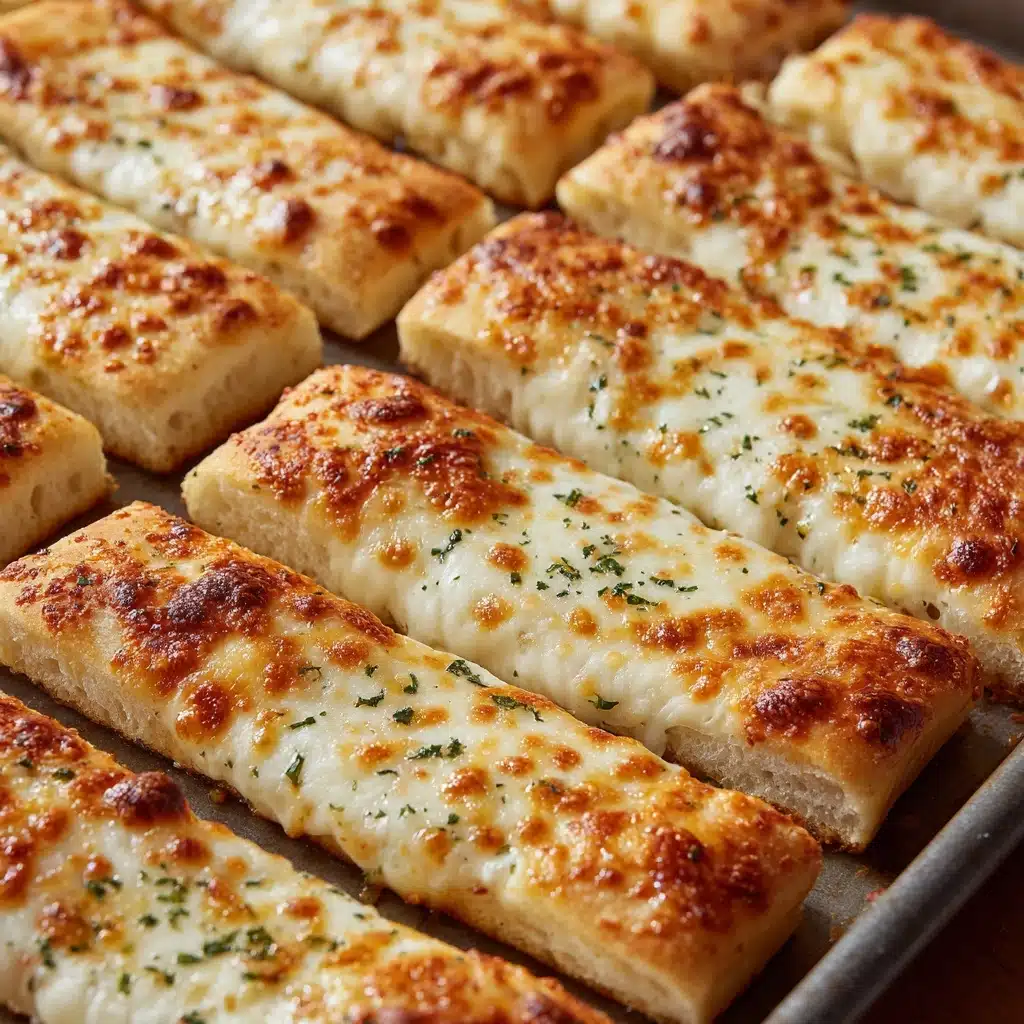 Sourdough Cheesy Breadsticks Recipe