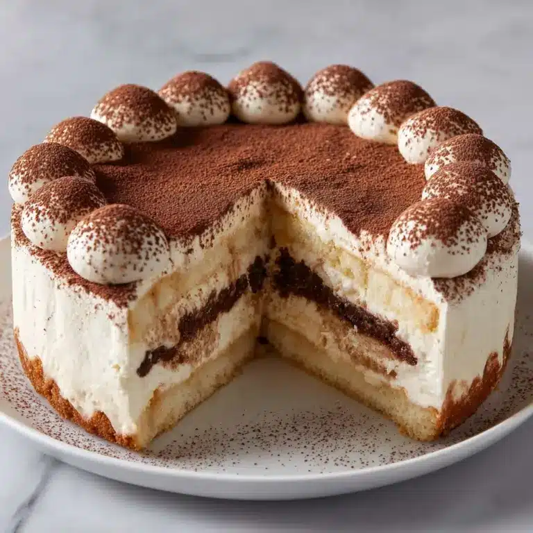Tiramisu Cheesecake Delight Recipe