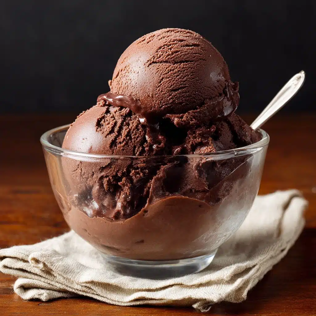 Chocolate Sorbet Recipe - Recipe Image
