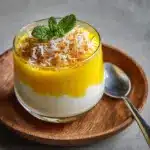 Tropical Mango Coconut Panna Cotta Dream recipe