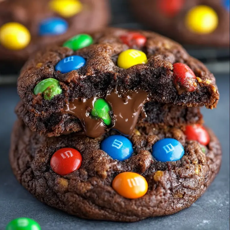 Soft Batch Chocolate Mu0026M Cookies Recipe