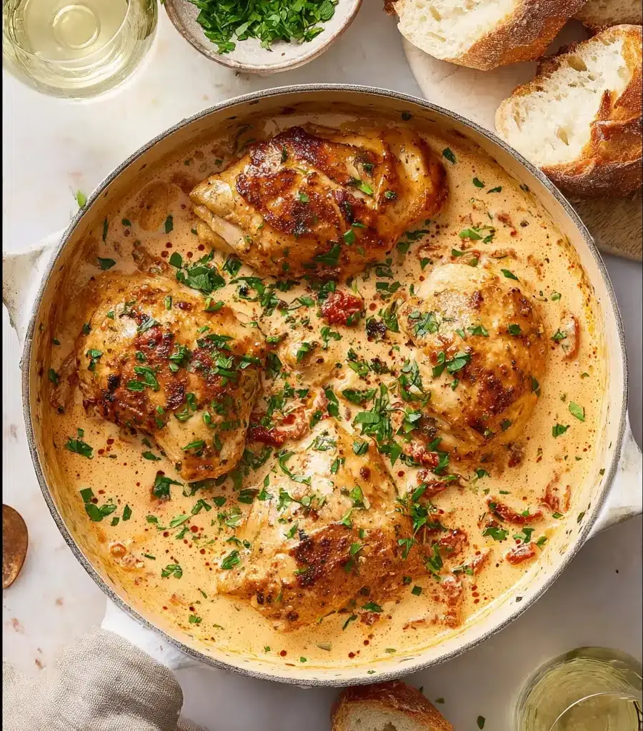 icken in a Sun-Dried Tomato Cream Sauce) Recipe