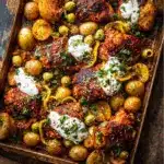 Sheet Pan Lemon Balsamic Chicken and Potatoes Recipe