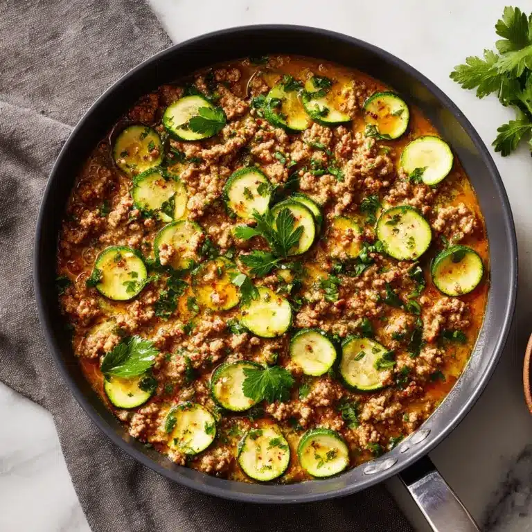Ground Turkey and Zucchini Skillet Recipe