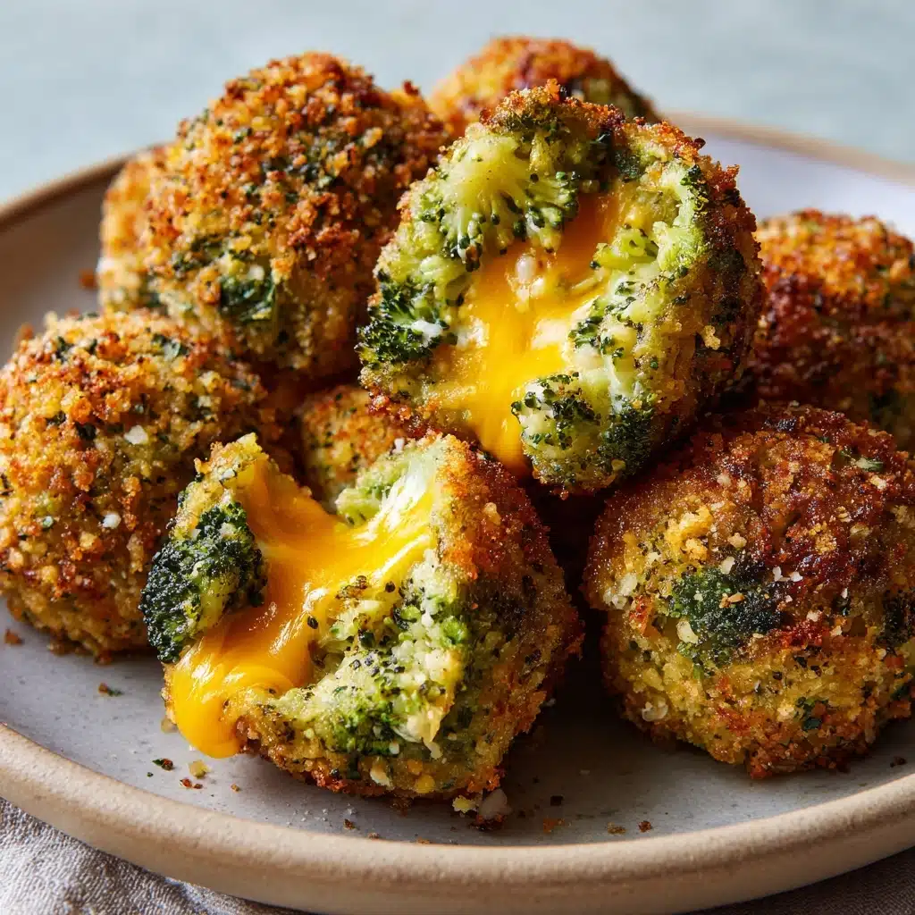 Baked Broccoli Cheese Balls Recipe