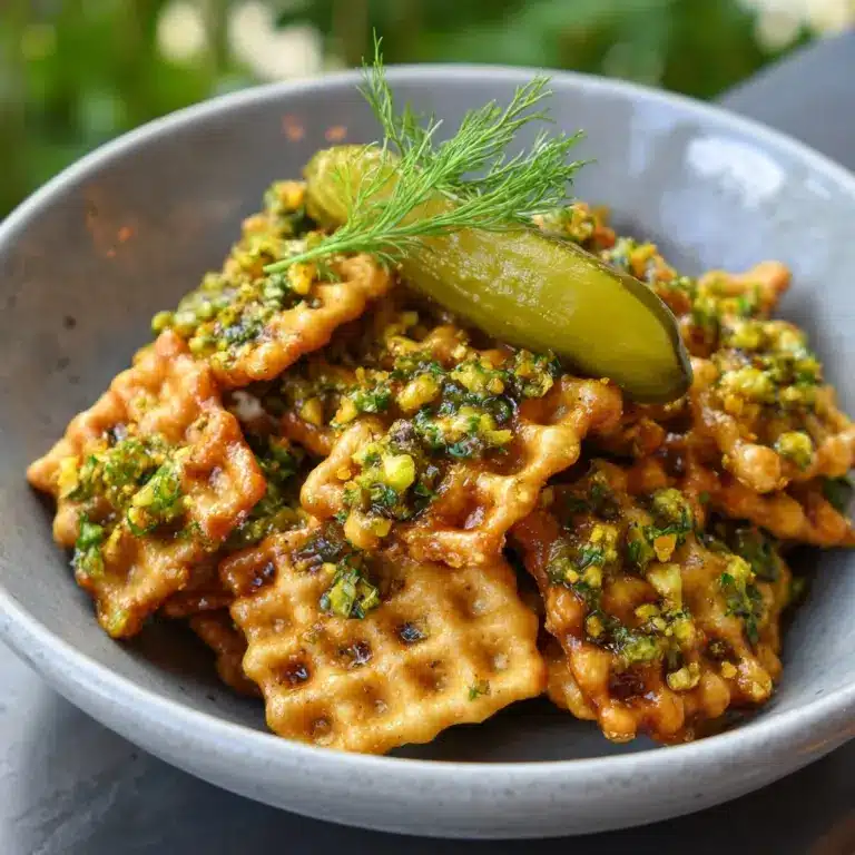 Dill Pickle Chex Mix: A Tangy Snack Sensation Recipe