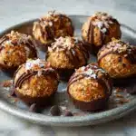 vSamoa Cookie Protein BallsSamoa Cookie Protein Balls Recipe