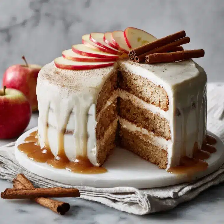 Festive Bourbon Apple Cider Cake Recipe