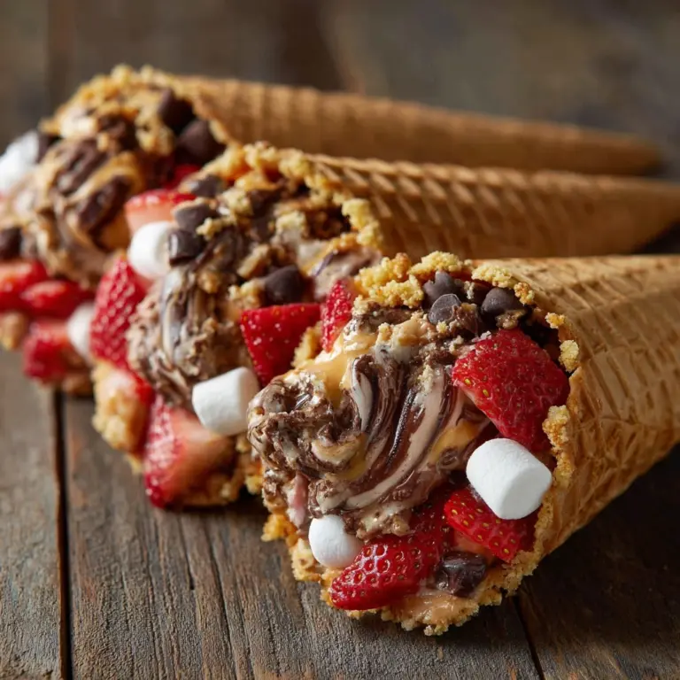 Campfire Cones Recipe