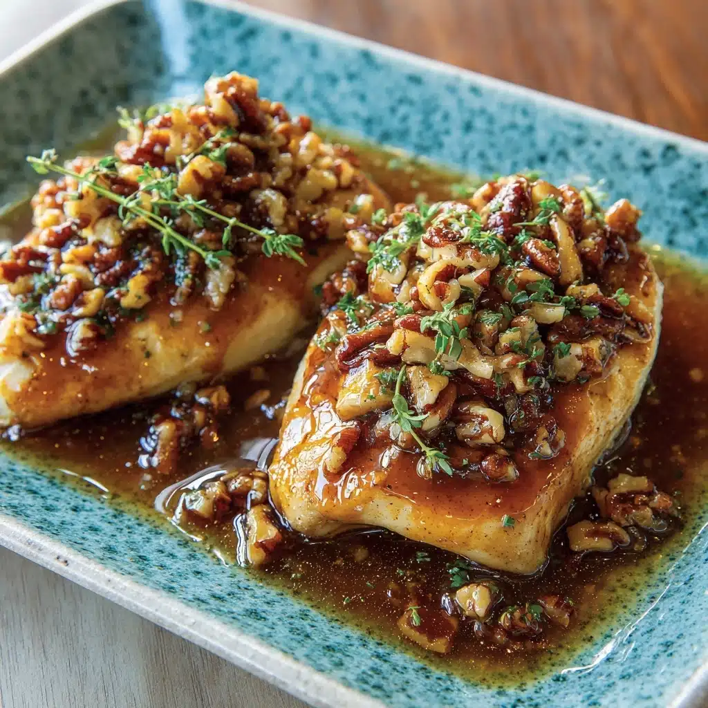 Honey Garlic Pecan Chicken Recipe - Recipe Image