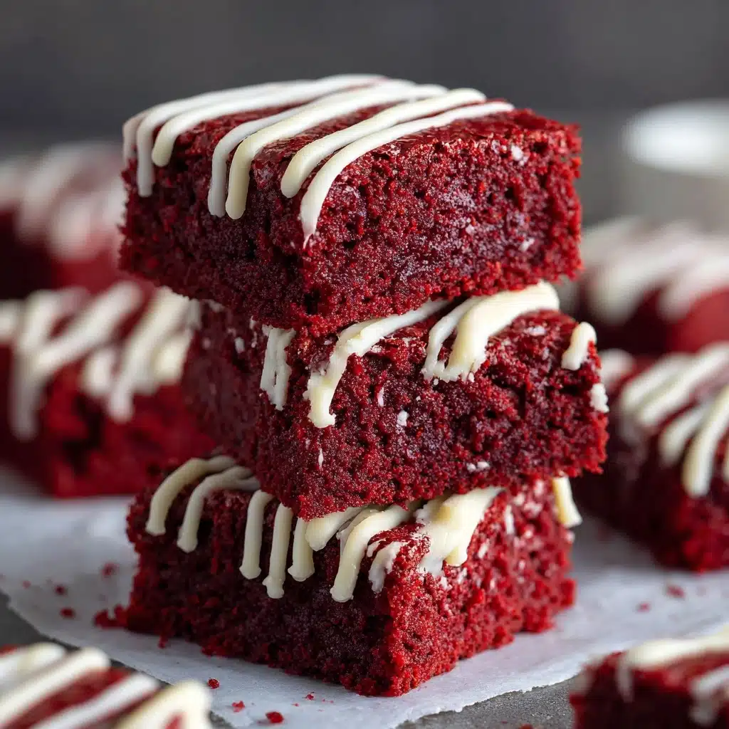 Red Velvet Brownies Recipe - Recipe Image