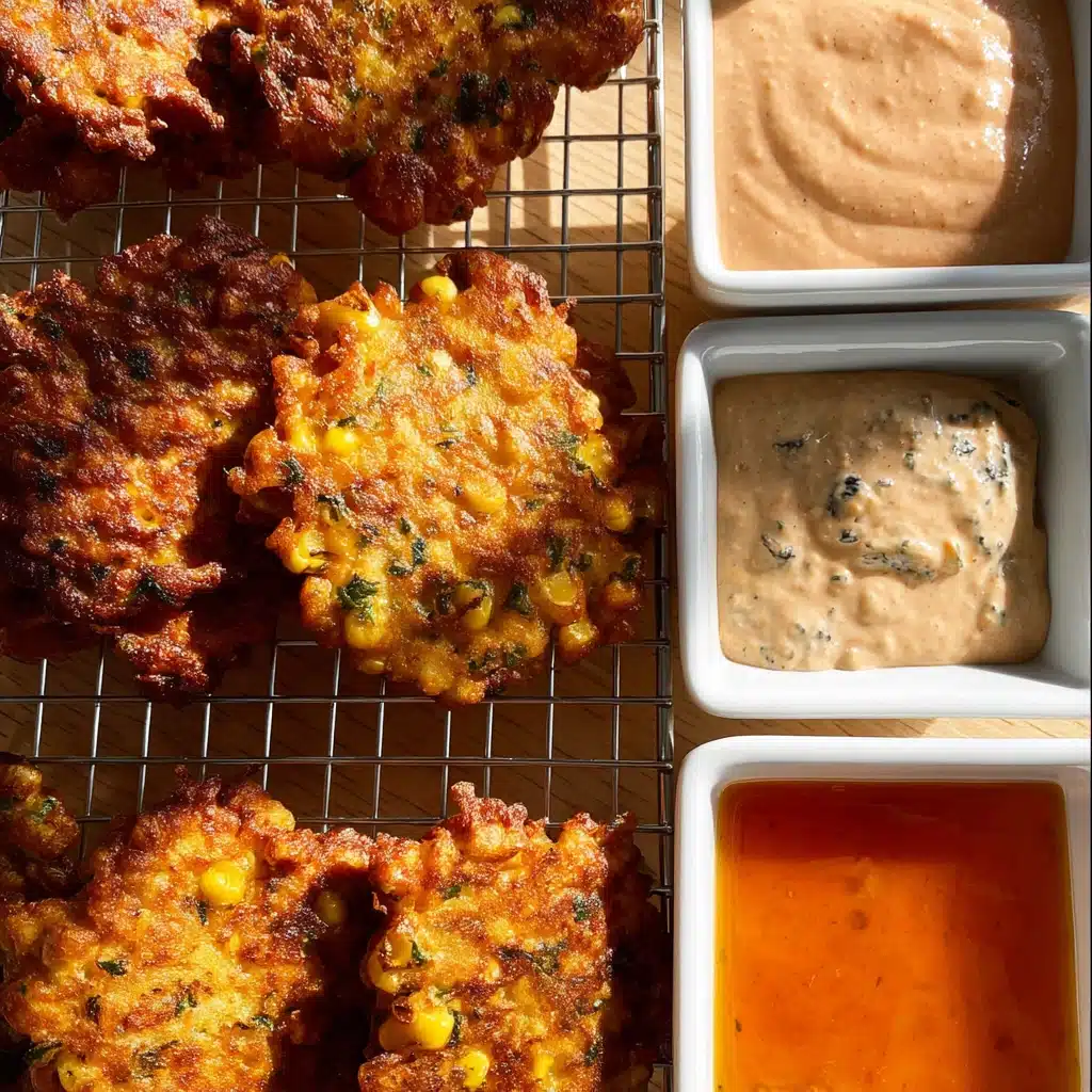 Cheesy Corn Fritters Recipe - Recipe Image
